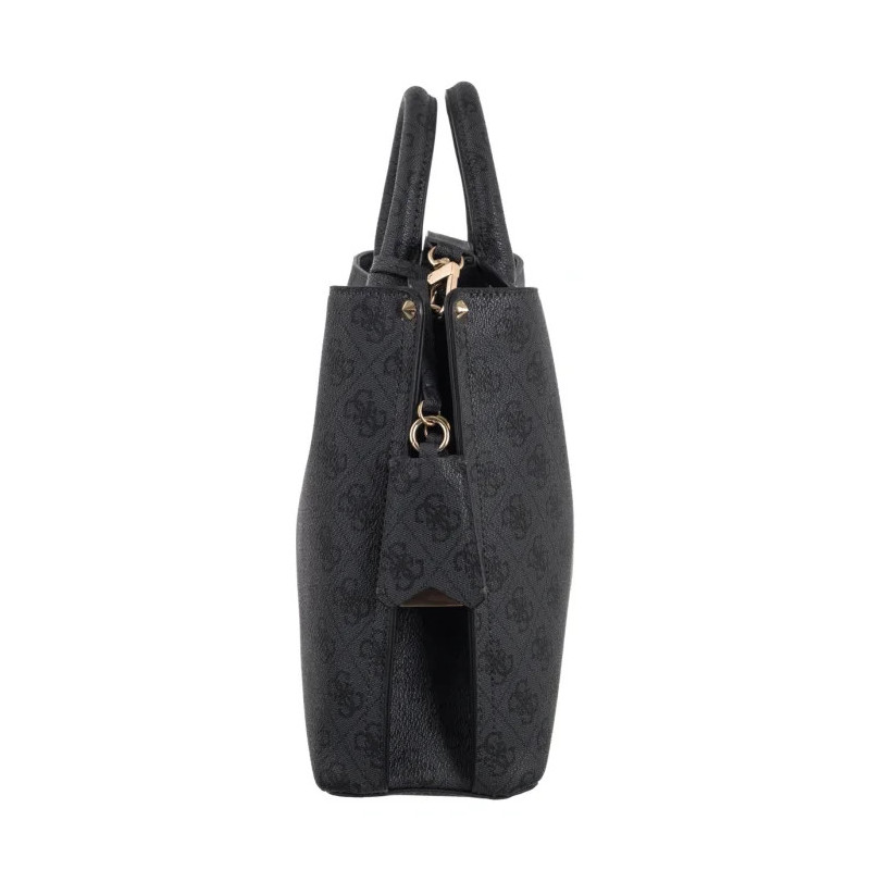 Guess Meridian II Girlfriend Satchel HWSG69 74060 Coal Logo (GU764-a) handbag