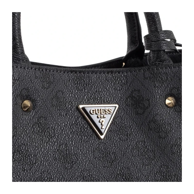 Guess Meridian II Girlfriend Satchel HWSG69 74060 Coal Logo (GU764-a) handbag