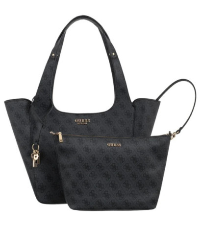 Guess Calista 2 In 1 Tote HWSG73 43220 Coal Logo (GU765-a) käekott