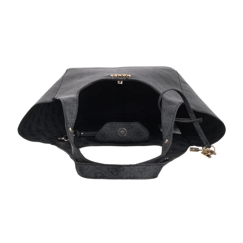 Guess Calista 2 In 1 Tote HWSG73 43220 Coal Logo (GU765-a) käekott
