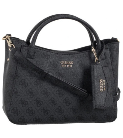 Guess Brenton Sml Girlfriend Satchel HWLG96 48050 Coal Logo  (GU768-a) käekott