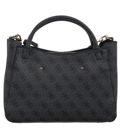 Guess Brenton Sml Girlfriend Satchel HWLG96 48050 Coal Logo  (GU768-a) handbag