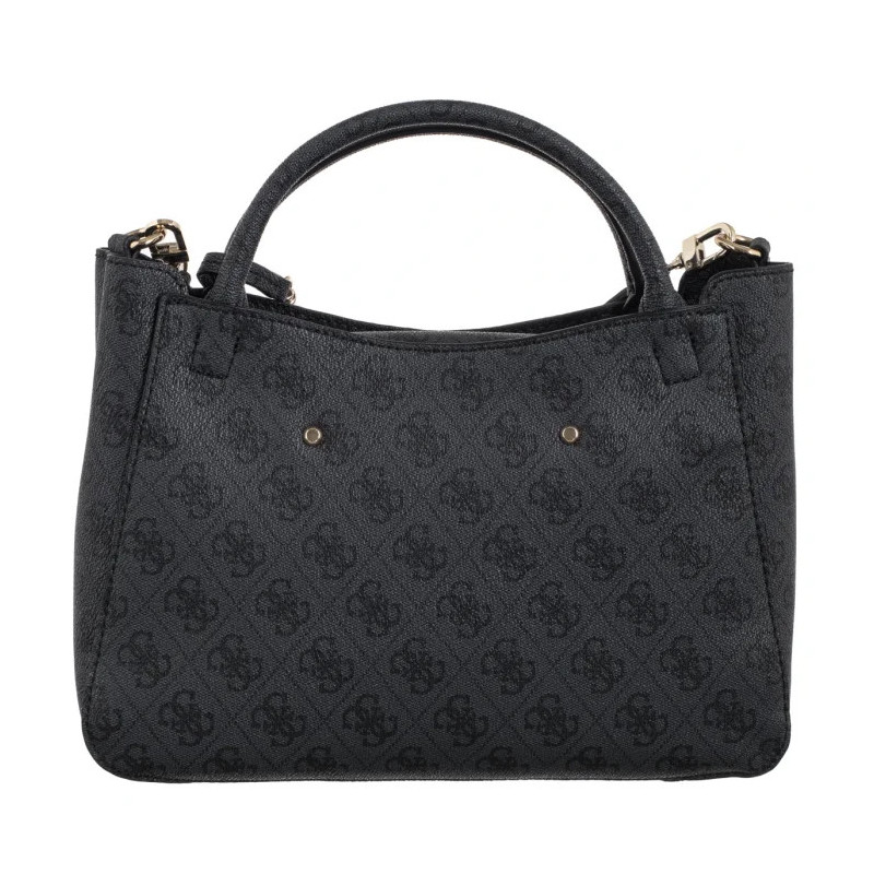 Guess Brenton Sml Girlfriend Satchel HWLG96 48050 Coal Logo  (GU768-a) rankinė