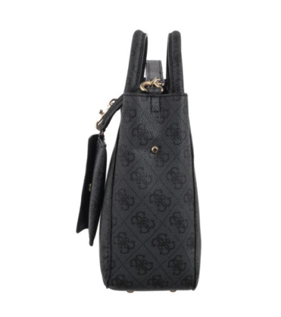 Guess Brenton Sml Girlfriend Satchel HWLG96 48050 Coal Logo  (GU768-a) käekott