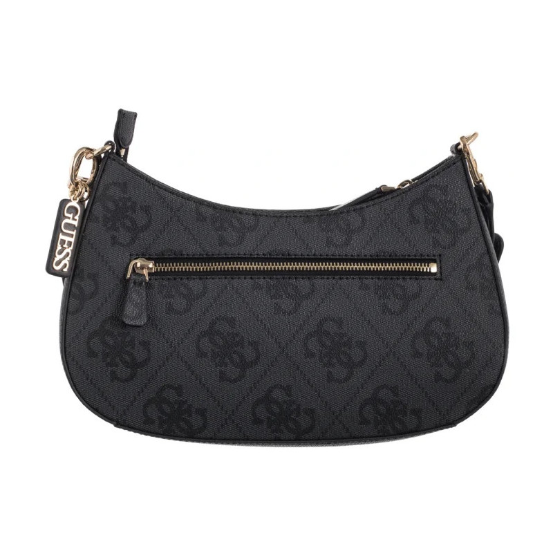 Guess Noelle II Top Zip Shoulder Bag HWOS96 72180 Coal Logo (GU771-a) rokassoma