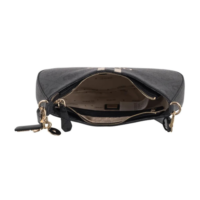 Guess Noelle II Top Zip Shoulder Bag HWOS96 72180 Coal Logo (GU771-a) käekott