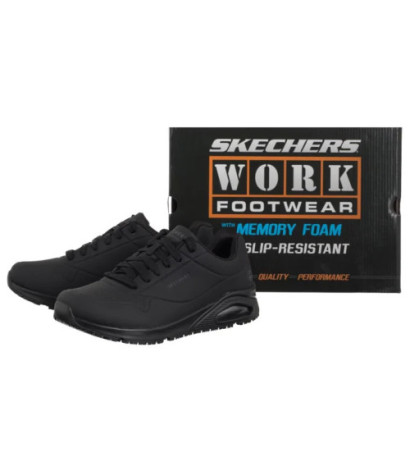 Skechers Uno SR-Sutal Black 200054EC/BLK (SK259-a) sporta apavi