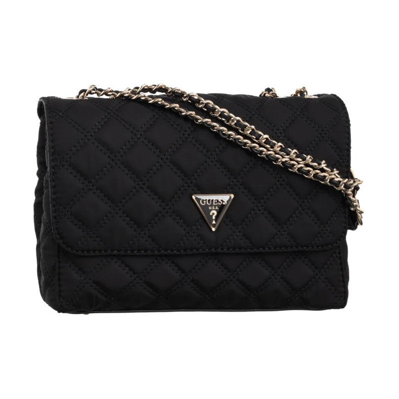 Guess Giully II 2 Comp Cnvrtble Flap HWYQ96 73200 Black (GU757-a) rokassoma