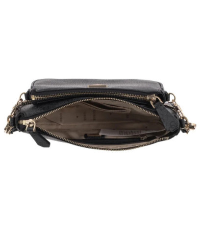 Guess Noelle II Dbl Pouch Crossbody HWBG96 72710 Coal Logo (GU758-a) rokassoma