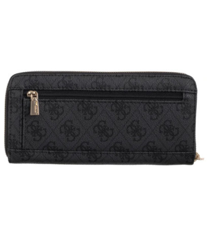 Guess Laurel II Slg Large Zip Around SWSG74 59146 Coal Logo (GU775-b) rankinė