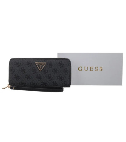 Guess Laurel II Slg Large Zip Around SWSG74 59146 Coal Logo (GU775-b) käekott