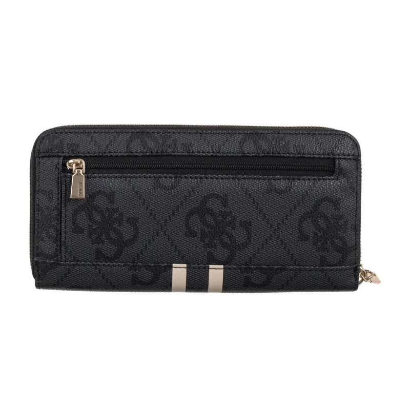 Guess Laurel II Slg Large Zip Around SWOS74 59146 Coal Logo (GU774-b) rankinė