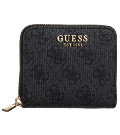Guess Laurel II Slg Small Zip Around SWSG74 59137 Coal Logo (GU776-a) rokassoma