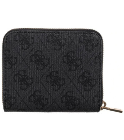 Guess Laurel II Slg Small Zip Around SWSG74 59137 Coal Logo (GU776-a) handbag