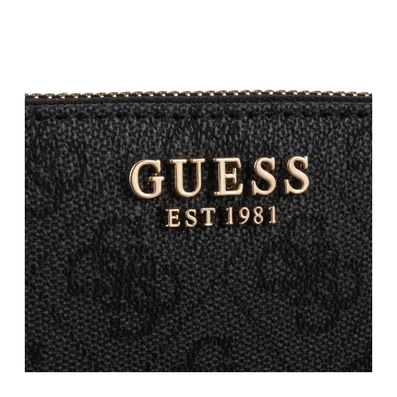 Guess Laurel II Slg Small Zip Around SWSG74 59137 Coal Logo (GU776-a) rokassoma