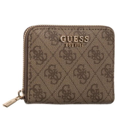 Guess Laurel II Slg Small Zip Around SWSG74 59137 Latte Logo (GU776-b) rankinė