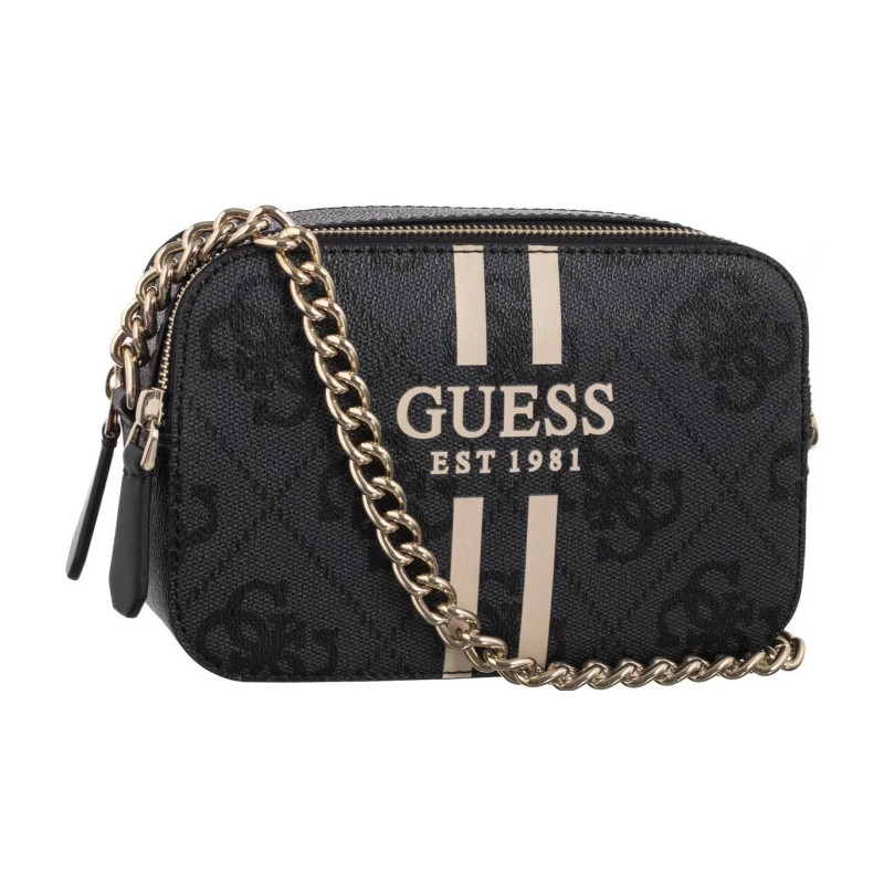 Guess Noelle II Crossbody Camera HWOS96 72140 Coal Logo (GU777-a) käekott