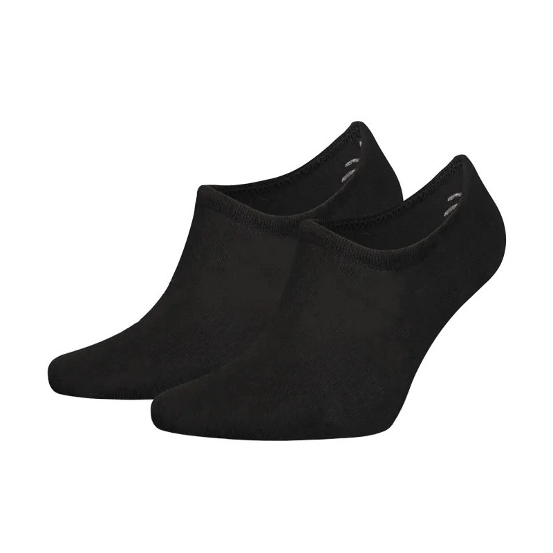 Tommy Hilfiger TH Men Footie 2P Black 382024001 200 (TH1392-a) kojinės