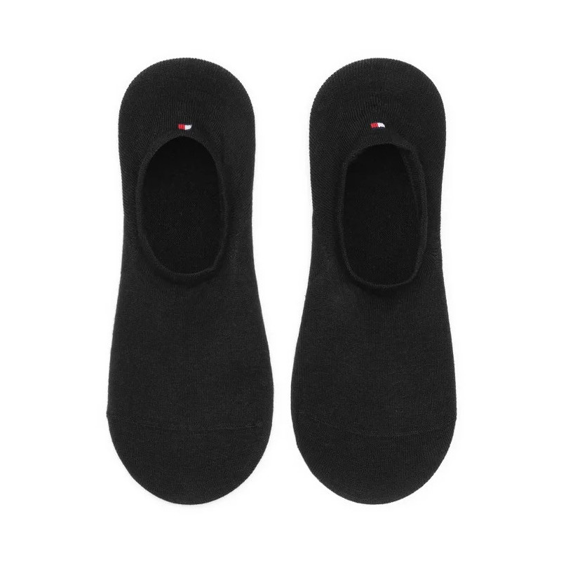 Tommy Hilfiger TH Men Footie 2P Black 382024001 200 (TH1392-a) kojinės