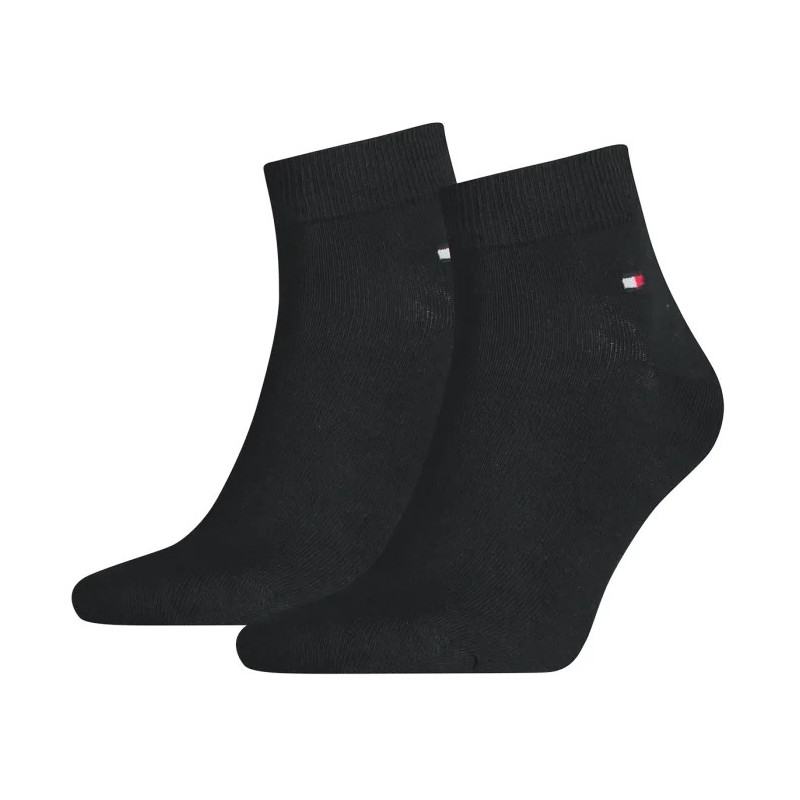 Tommy Hilfiger TH Men Quarter 2P Dark Navy 342025001 322 (TH1391-e) zeķes