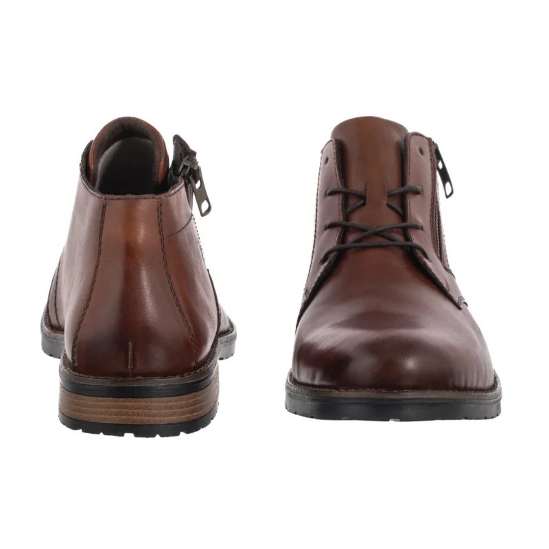 Rieker Brązowe 14609-24 Brown (RI297-a) kingad