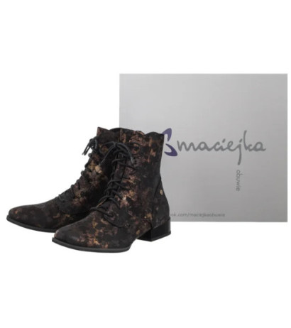 Maciejka Czarno-Złote 06391-02/00-1 (MA1251-b) batai