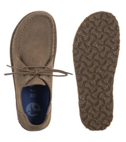 Birkenstock Utti Lace Gray Taupe 1027321 (BK327-b) batai