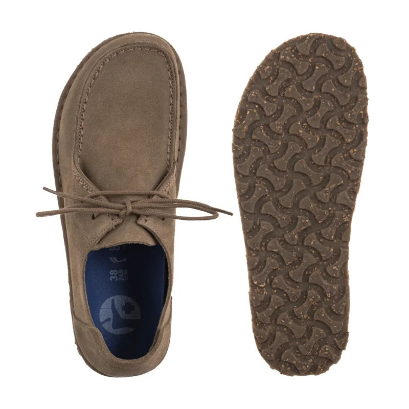 Birkenstock Utti Lace Gray Taupe 1027321 (BK327-b) kurpes