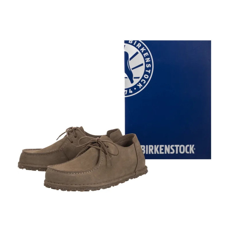 Birkenstock Utti Lace Gray Taupe 1027321 (BK327-b) shoes