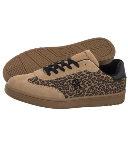 Tommy Hilfiger Low Cut Lace-Up Sneaker Taupe/Beige T3A9-33971-1893B016 (TH1388-a) kurpes