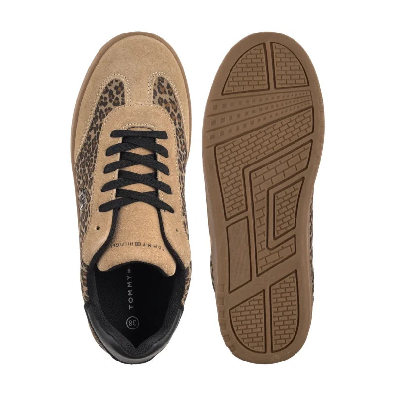 Tommy Hilfiger Low Cut Lace-Up Sneaker Taupe/Beige T3A9-33971-1893B016 (TH1388-a) kurpes