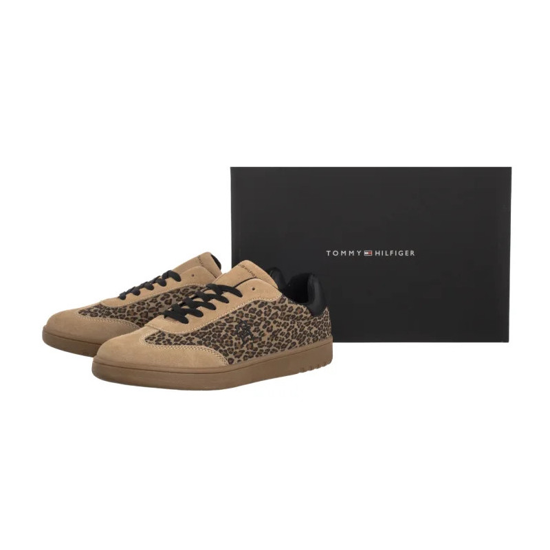 Tommy Hilfiger Low Cut Lace-Up Sneaker Taupe/Beige T3A9-33971-1893B016 (TH1388-a) kurpes