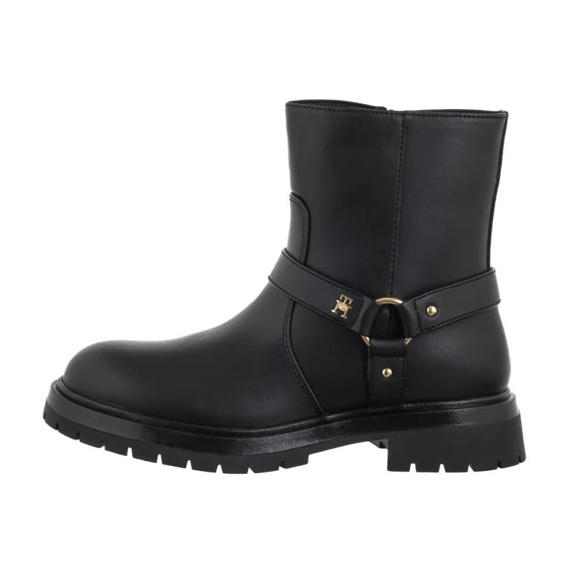 Tommy Hilfiger Bootie Black T3A5-34021-1355999 (TH1389-a) kurpes