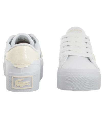 Lacoste Ziane Platform 225 1 CFA Wht/ Off Wht 750CFA0033.65T (LC463-a) kurpes