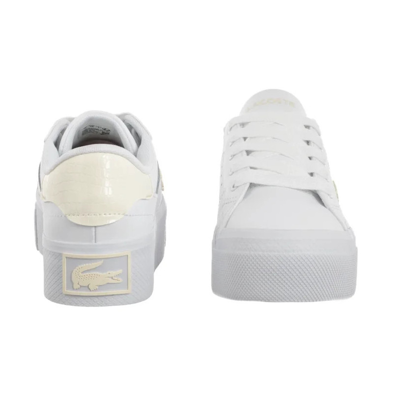 Lacoste Ziane Platform 225 1 CFA Wht/ Off Wht 750CFA0033.65T (LC463-a) kingad