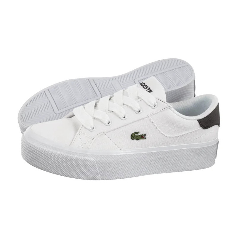 Lacoste Ziane Platform 225 2 CFA Wht/Blk 750CFA0034.147 (LC464-a) kurpes
