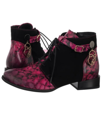 Maciejka Róż+Czarny 5743A-15/00-8 (MA1407-b) kurpes