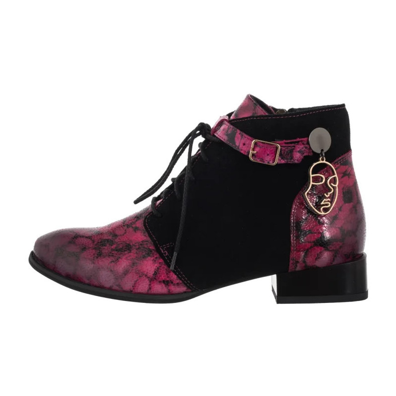 Maciejka Róż+Czarny 5743A-15/00-8 (MA1407-b) shoes