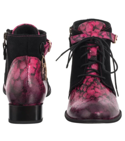 Maciejka Róż+Czarny 5743A-15/00-8 (MA1407-b) kurpes