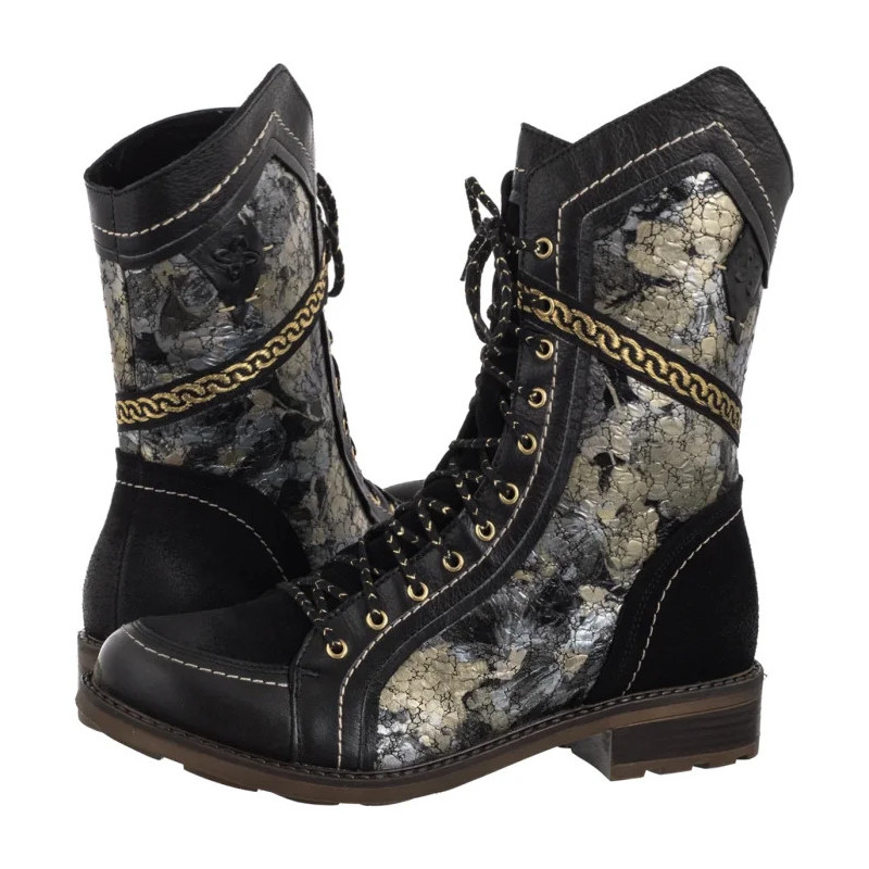 Maciejka Czarno-Złote 07097-01/00-8 (MA1408-a) batai