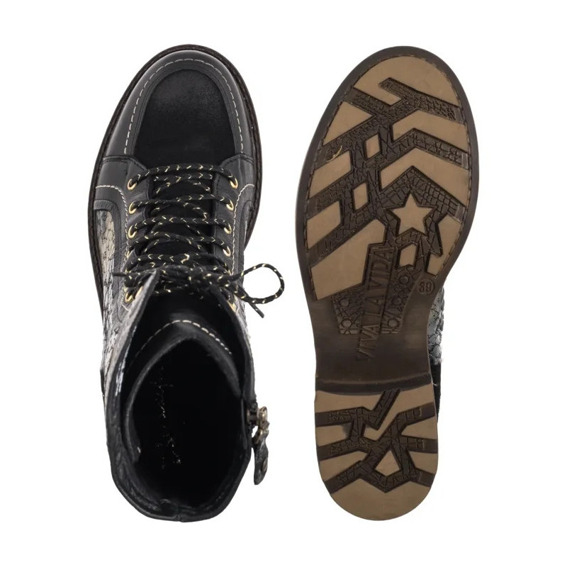 Maciejka Czarno-Złote 07097-01/00-8 (MA1408-a) batai