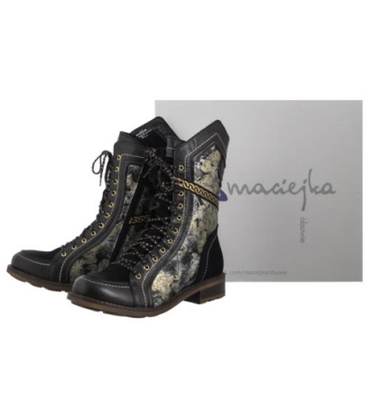 Maciejka Czarno-Złote 07097-01/00-8 (MA1408-a) kingad