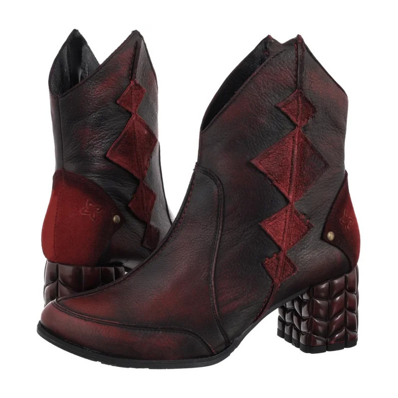 Maciejka Czarno-Czerwone 07007-08/00-8 (MA1409-a) kingad