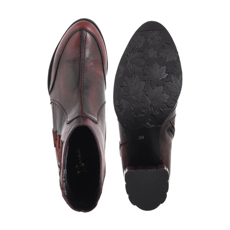 Maciejka Czarno-Czerwone 07007-08/00-8 (MA1409-a) batai