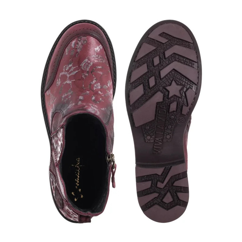 Maciejka Bordowe 07006-23/00-8 (MA1410-a) shoes