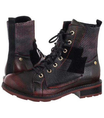 Maciejka Czerwono-Czarne 07058-23/00-8 (MA1411-a) kurpes