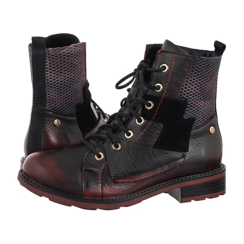 Maciejka Czerwono-Czarne 07058-23/00-8 (MA1411-a) batai