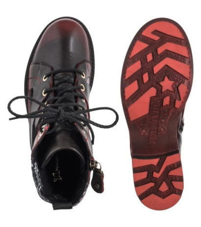 Maciejka Czerwono-Czarne 07058-23/00-8 (MA1411-a) kurpes