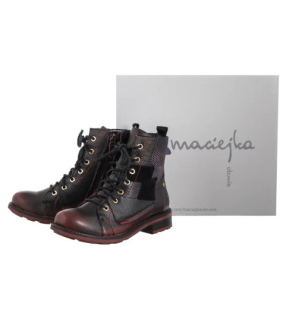 Maciejka Czerwono-Czarne 07058-23/00-8 (MA1411-a) batai