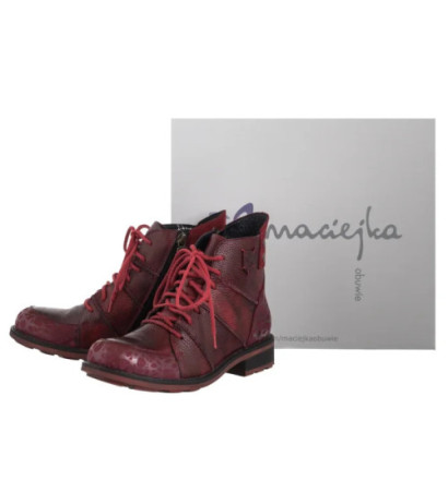 Maciejka Czerwone 07047-08/00-8 (MA1412-a) batai
